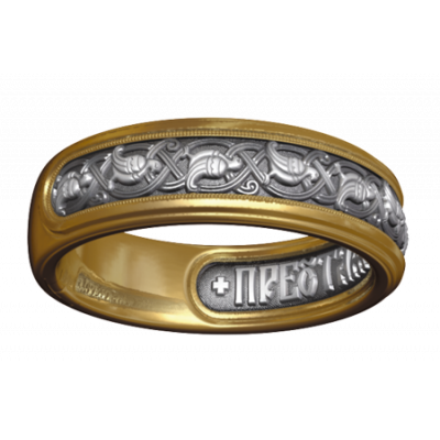 Серебряное кольцо «Птицы небесные» 15.001